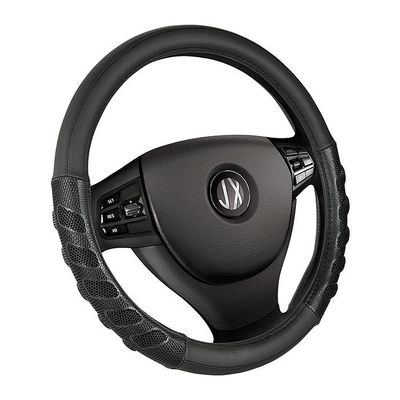 calidad  New Eco-friendly Design Massage PVC PU Leather Steering Wheel Cover fábrica