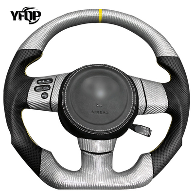 Sports for toyota FJ steering wheel carbon fiber leather steering wheel forged black