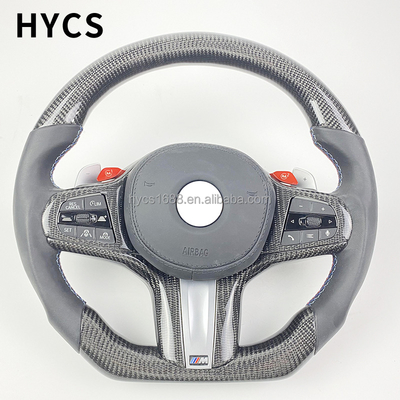 Custom sports Alcantara carbon fiber steering wheel for BMW G20 G30 G38 G12 G05 racing wheel convertible