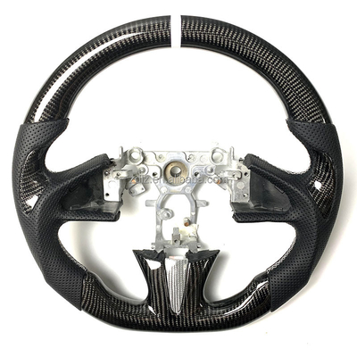 Suitable Sports Steering Wheel 2014-2017 Infiniti Q50 Custom Steering Wheel Carbon Fiber