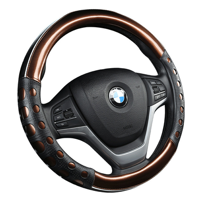 Protect 15 Inch Microfiber Car Steering Soft Pad Leather Steering Wheel Cover Universal