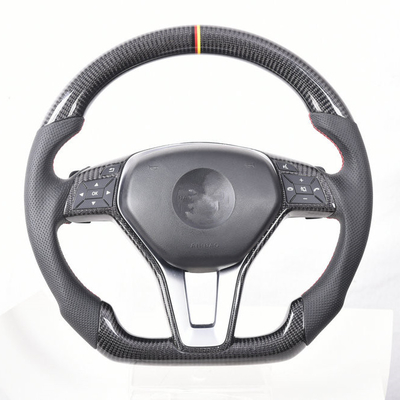Carbon Fiber 3K Carbon Fiber Steering Wheel Compatible For Benz W212